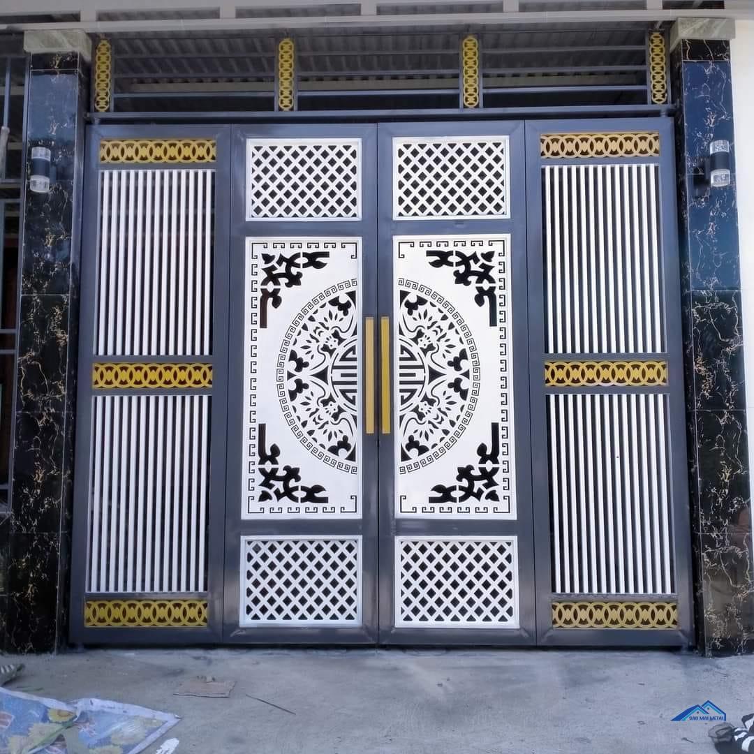 cửa cổng sắt 19