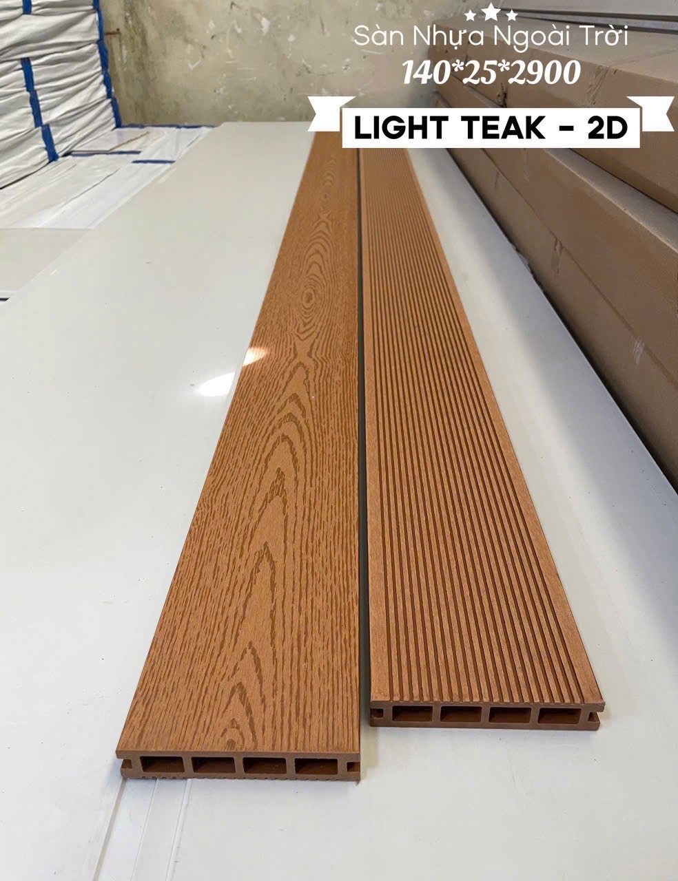 Tấm sàn ngoài trời 140*25*2900